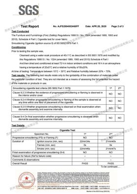 BS5852阻燃报告